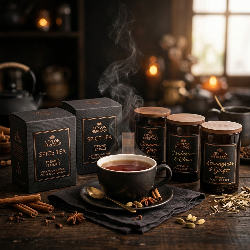 Ceylon Heritage Spice Tea Collection